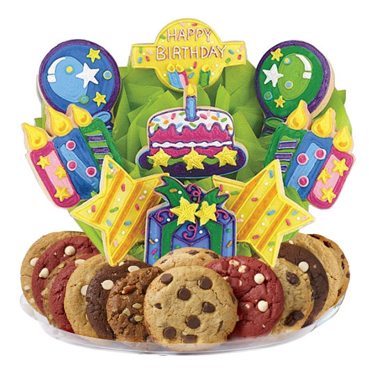 Confetti and Candles Bright BouTray