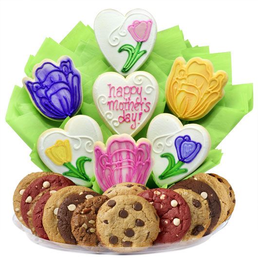 Mom's Tulip Blossoms BouTray