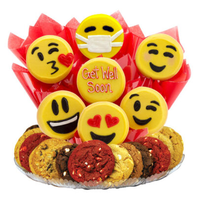 Sweet Emojis BouTray -Get Well