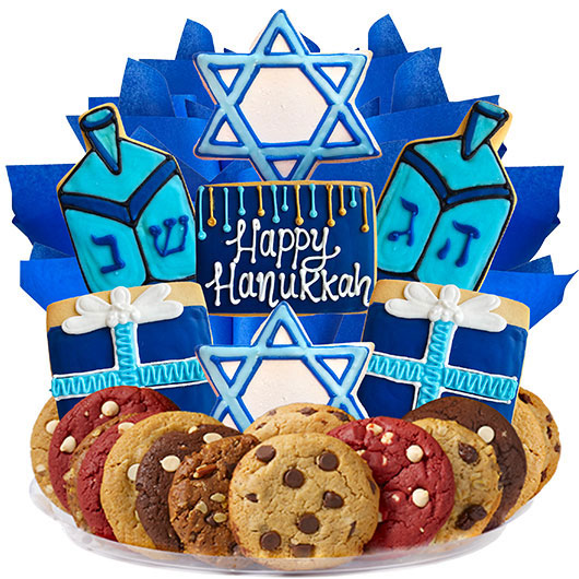 Happy Hanukkah BouTray