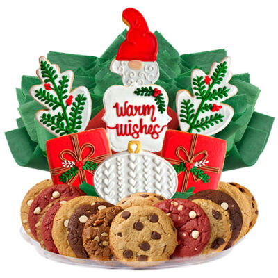 Warm Holiday Wishes BouTray