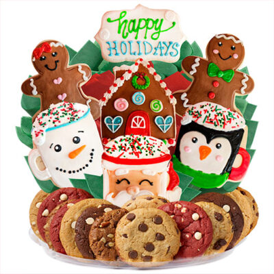 Happy Holiday Mugs BouTray