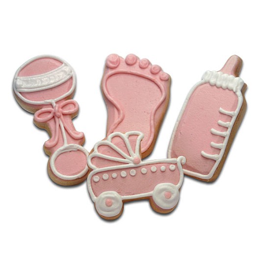 Baby Girl Cookie Favors