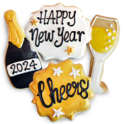 New Years Eve Cookie Favors