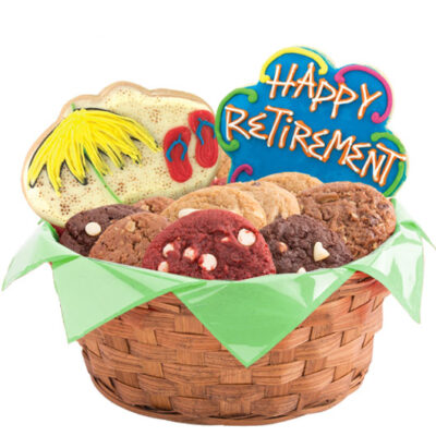 Sunny Retirement Wishes Basket
