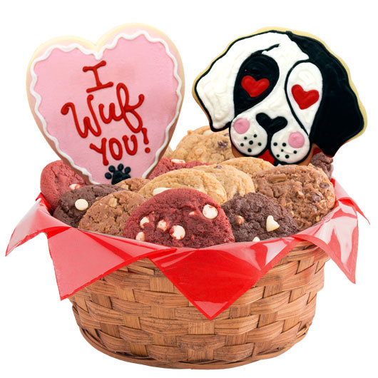 I Wuf You Basket