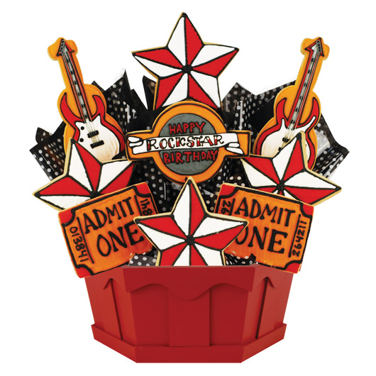 Happy Rockstar Birthday (Red)