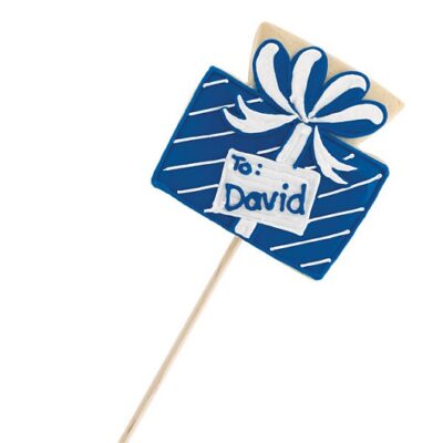 Personalized Blue Package
