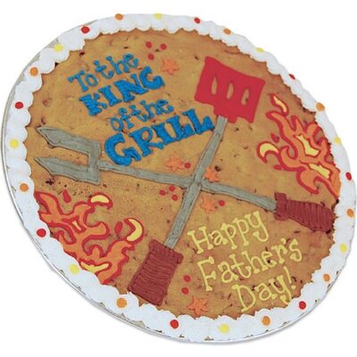 King Of The Grill Cookie Cake