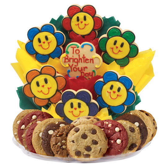 Smiling Face Daisies BouTray