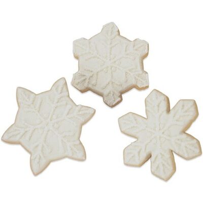 Snowflake Crystal Cookie Favors
