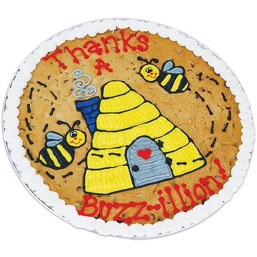 Thanks A Buzz-illion Cookie Cake